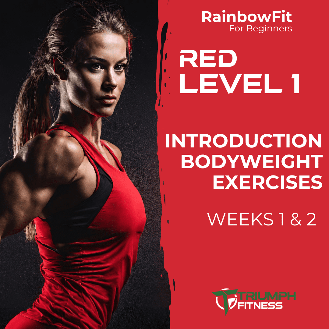 RainbowFit for Beginners - RED Level | Triumph Fitness